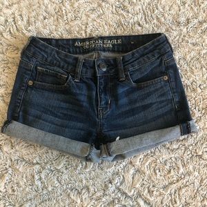 🔥BOGO FREE American Eagle midi denim shorts